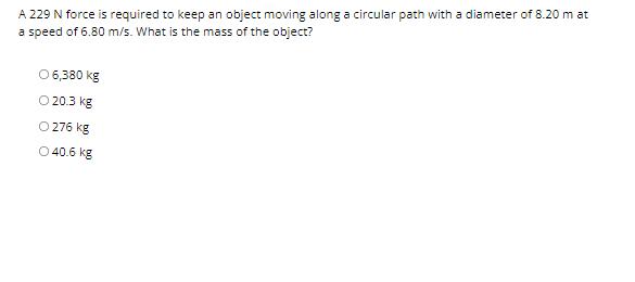 same magnitude of centripetal acceleration, which statement must be true about their