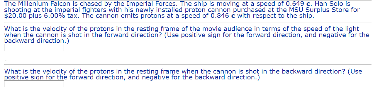 The Millenium Falcon is chased by the Imperial Forces. The ship