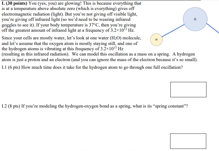 pts) Our \"mass on a spring\" has both kinetic Enrgf and poteiitial