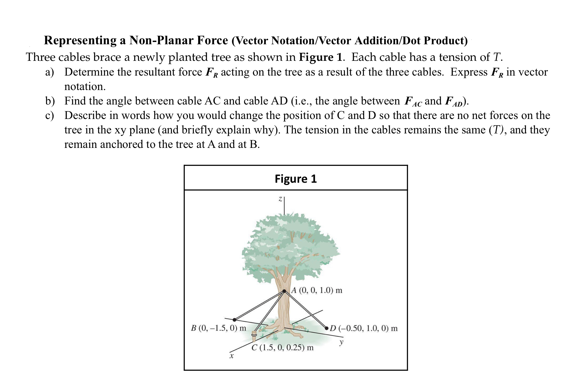 Hi please use the given information to explain each part of the