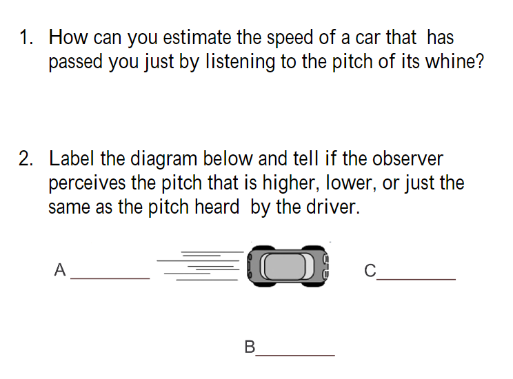 Can you please help me 1. How can you estimate the speed