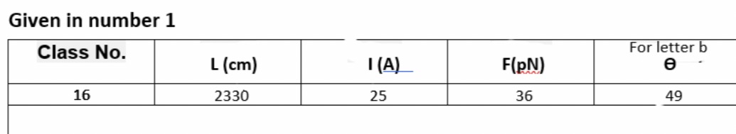 NEED HELP PLEASE SUBJECT: GENERAL PHYSICS 2 TOPIC: MAGNETIC FORCE AND MAGNETIC