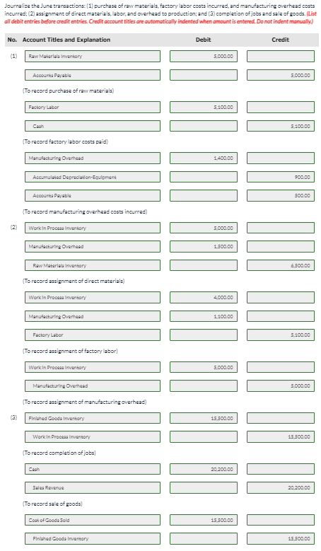 for Ivanhoe Inc. contains the following data. Raw Materials Inventory $ 4.600