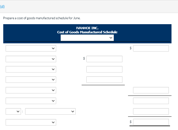 Overhead Incurred $ 29,800 Subsidiary date for Work in Process Inventory on