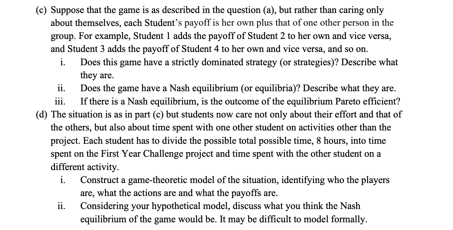 lot The 10 students of a tutorial group are working to complete