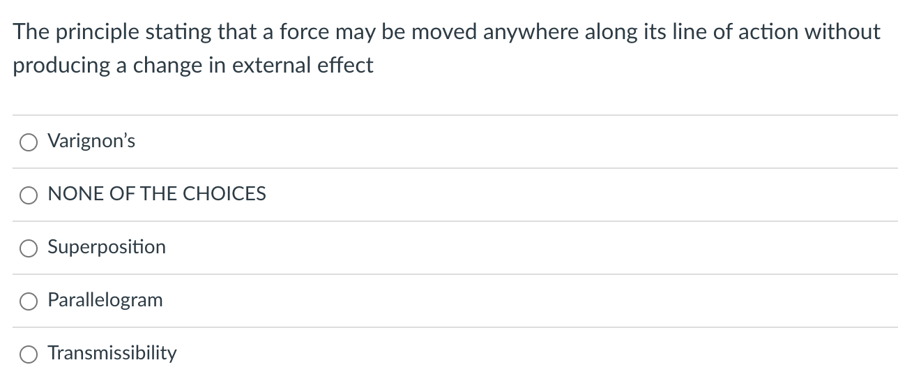 as that of a set of forces on a rigid body is