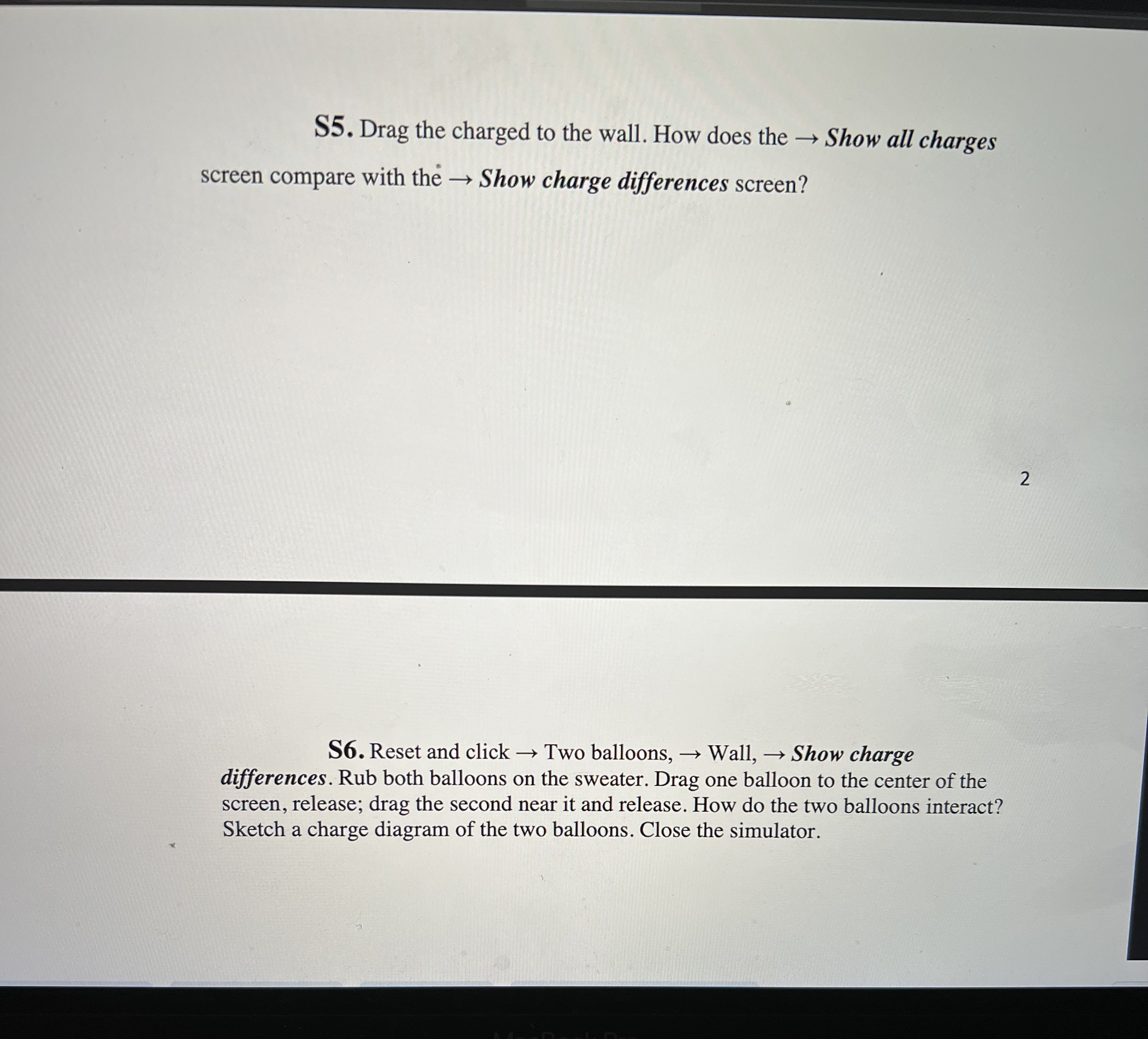 3. Describe how a conductor acquires a charge. 3 MacBook Pro4. How