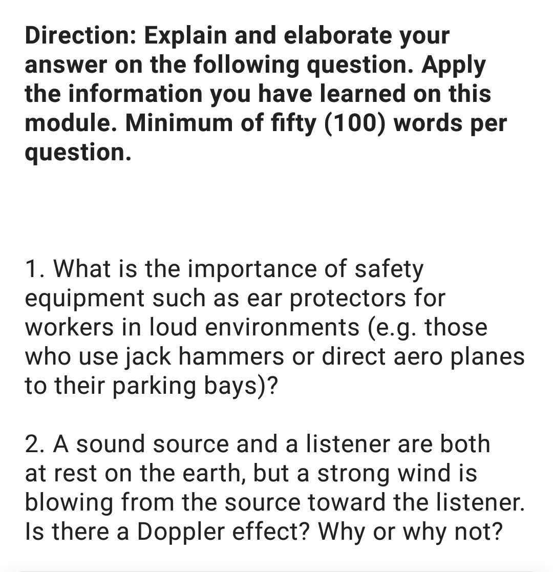 the air is still. a.) If a listener is at rest and