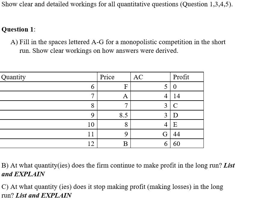 May I get some assistance with this question please? Show clear and
