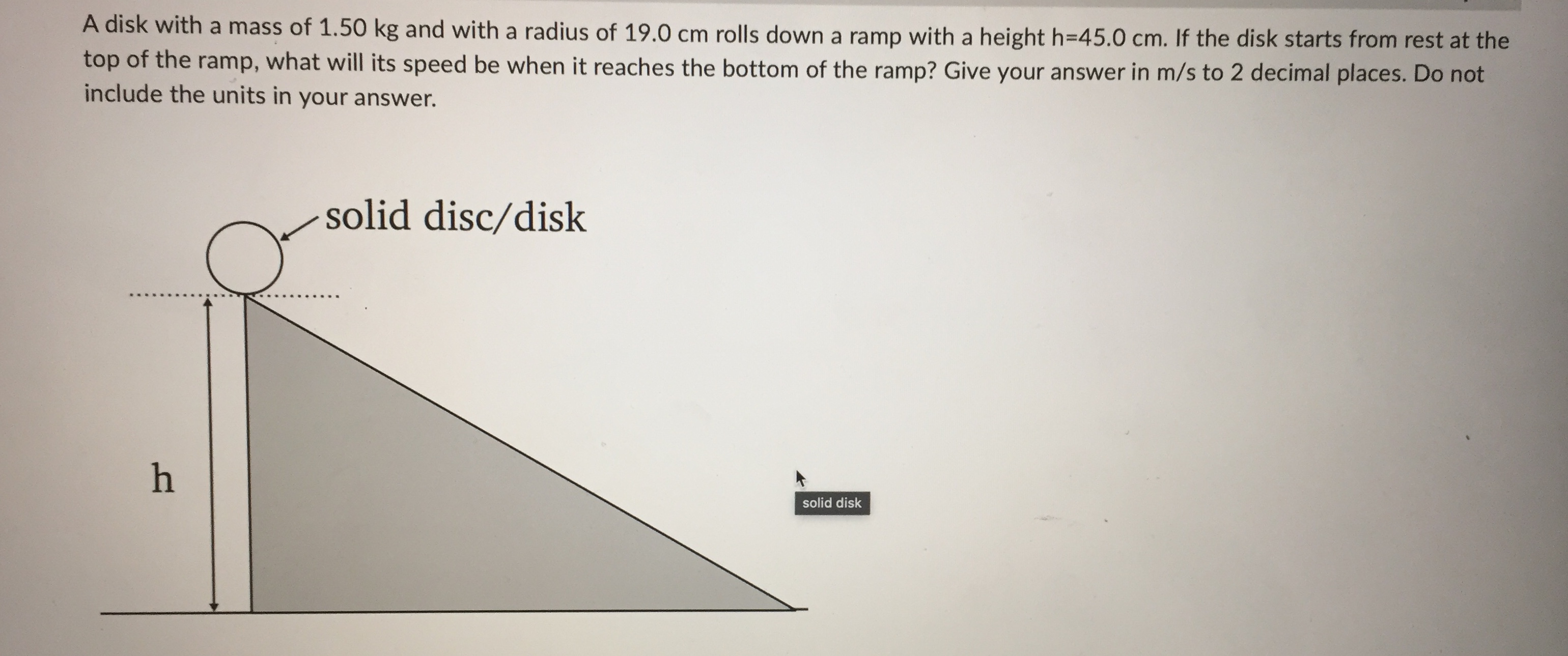 spin both have the same moment of inertia 1.0 kg 0.5 kgQuestion