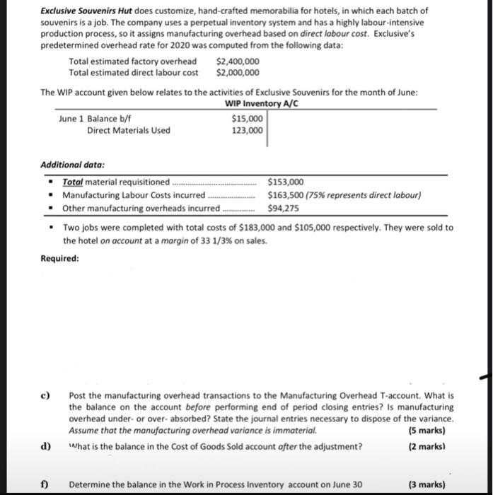 Process A/C January 1 Bal. $0 Transfer from Moulding 20,000 1,310,000 Direct