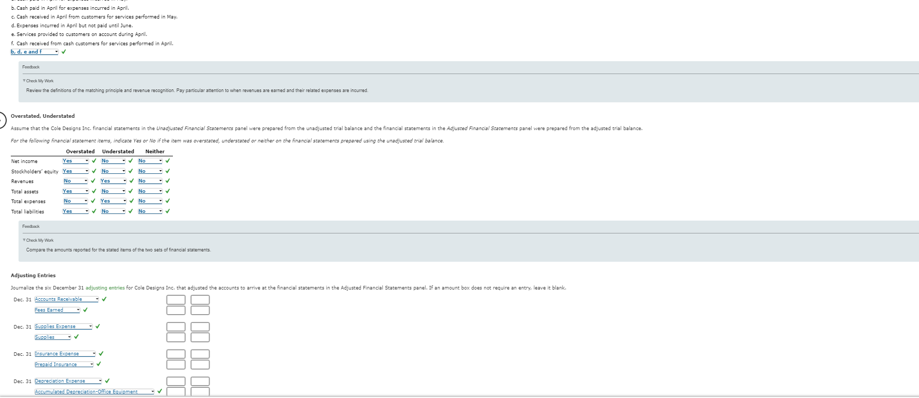 fees $7,700 Stockholders' Equity Common stock $12,000 Retained earnings 35,825 47,825 Total