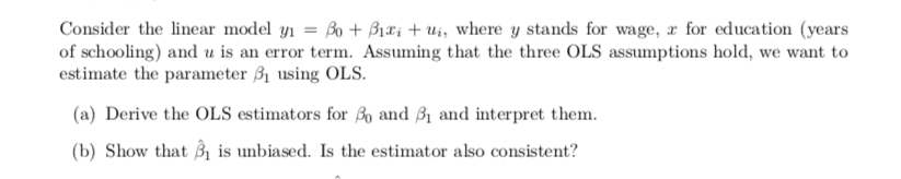 Please help me with solving questions (a) and (b). Provide the steps