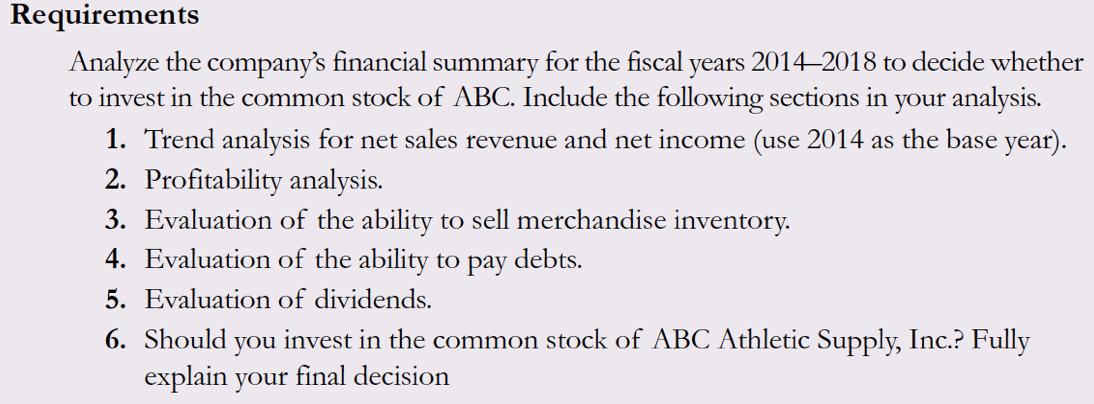 Learning Objectives 2, 4 PC-29A Completing a comprehensive financial statement analysis In