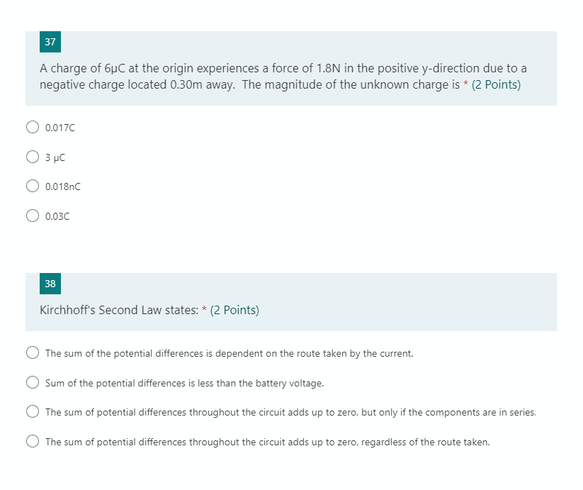 (2 Points) they do not accelerate at all. ( they accelerate at