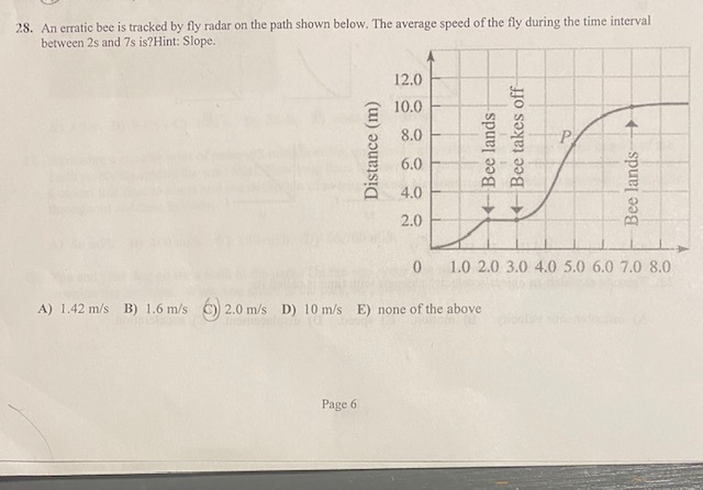  28. An erratic bee is tracked by fly radar on the
