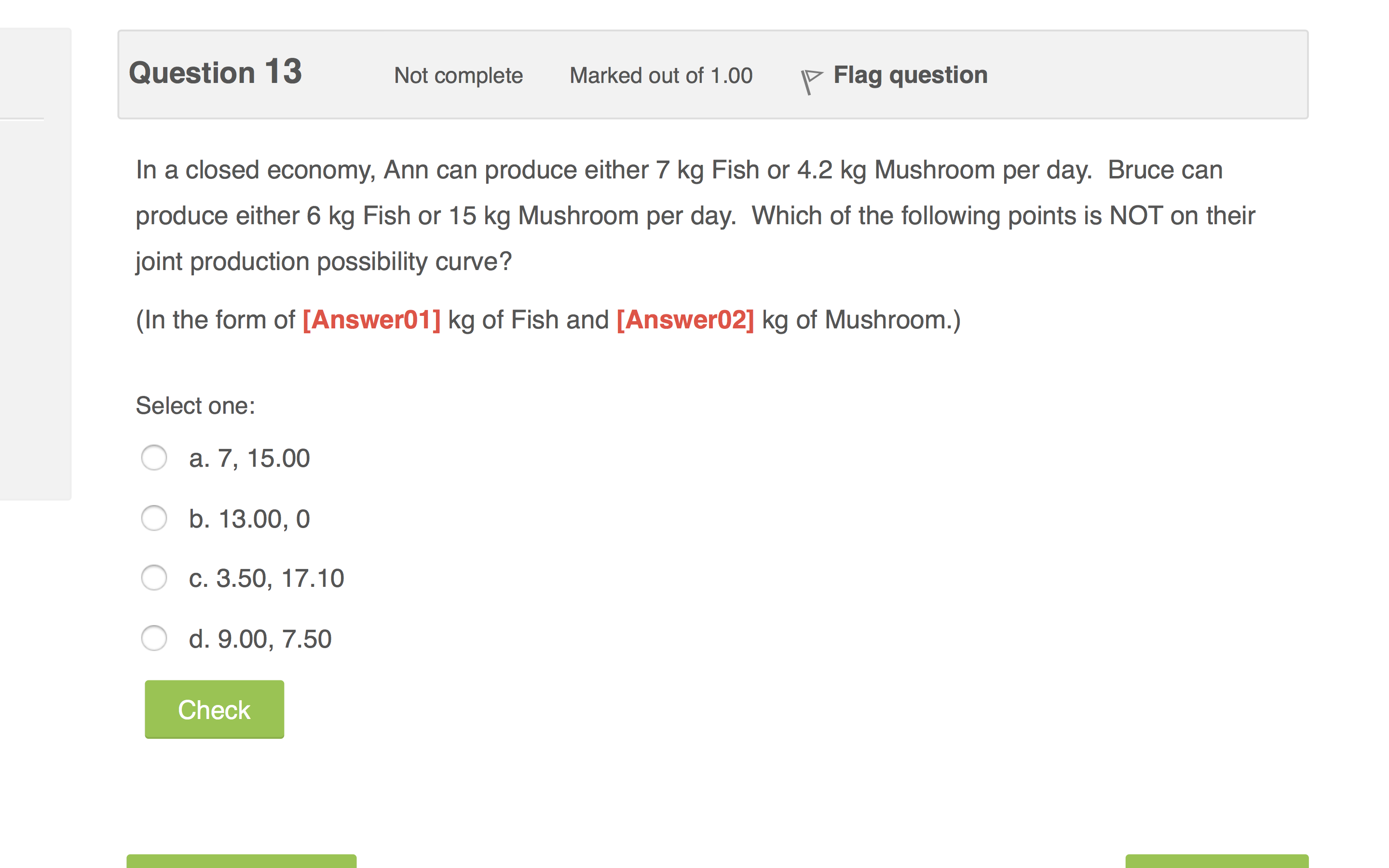  I don't understand how to set up an equation for question