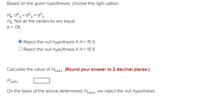 shown below. Research question: Are the mean crash damages the same for