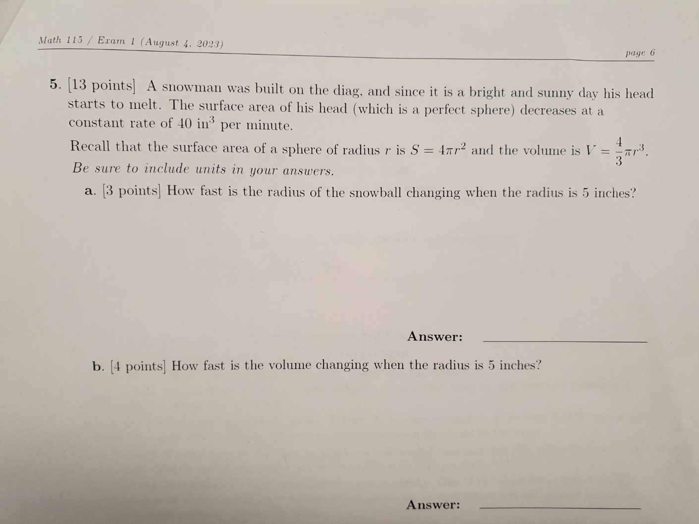 square foot of the area of the roof. The following formulas may