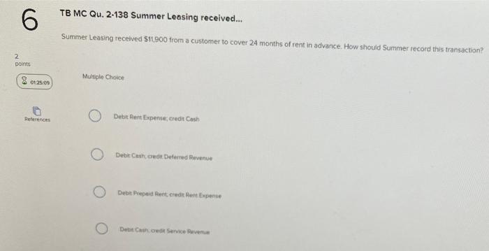 $11.900 from a customer to cover 24 months of rent in advance.