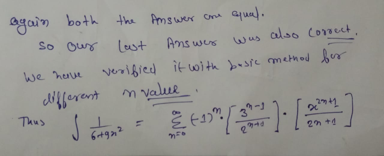 3 +1 2n+1 (-1)2 /99 Previous Tries on+1 2n +1 This discussionEvaluate