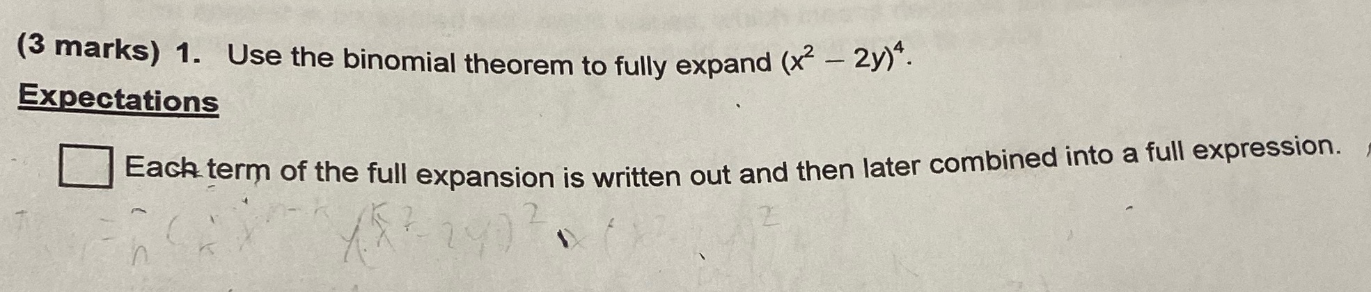 Can you solve this? What does it look like when fully expanded