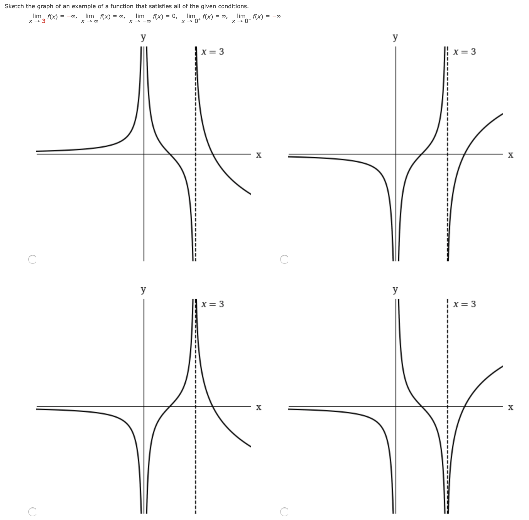 a comma-separated list of equations.) vertical horizontalSketch the graph of an example