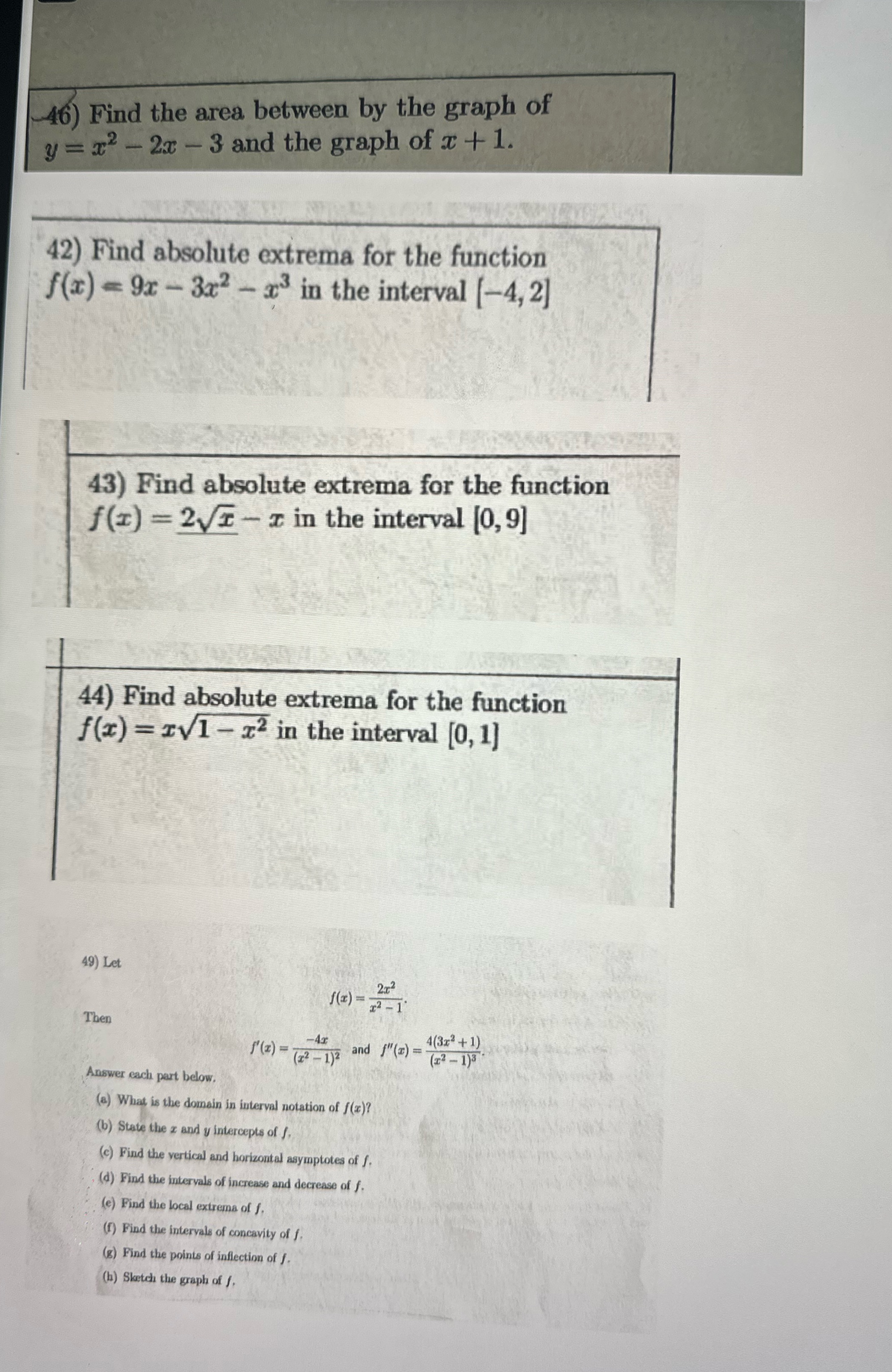 Please solve questions step by step tomorrow . This is my final