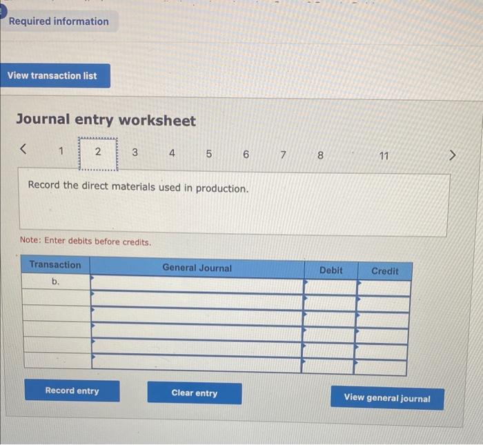 to Work in Process Inventory. g. Actual other overhead costs incurred (Factory