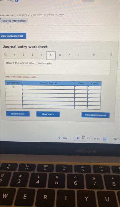 Job 306 . j. Revenue from the sale of Job 306 received