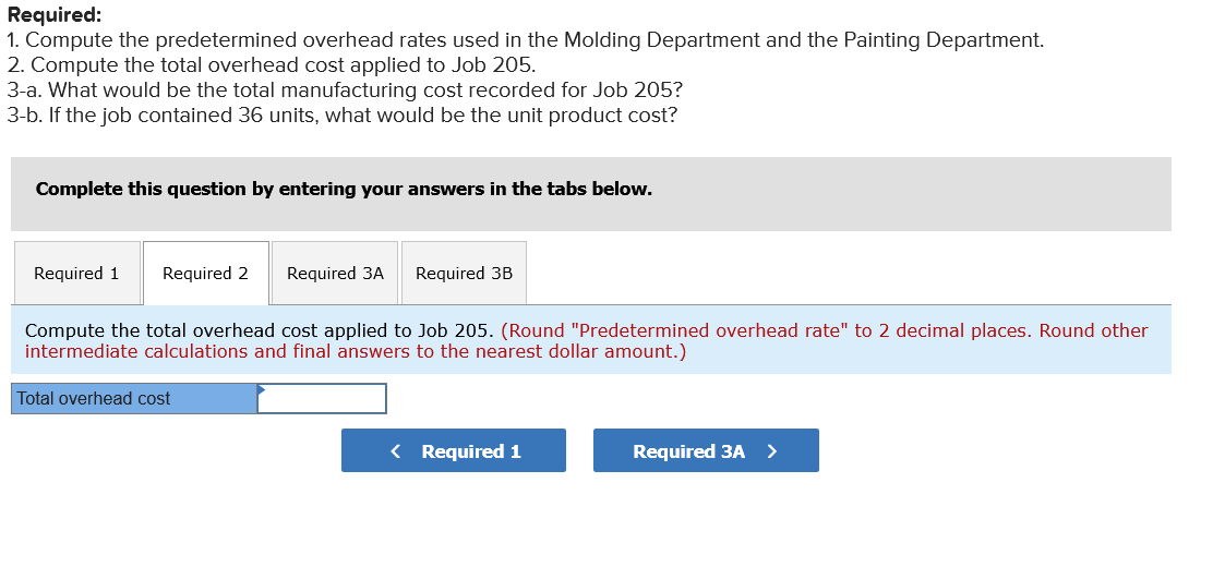 laborhours. At the beginning of the year, the company provided the following