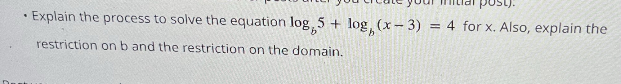 Can anyone help me with this question please? ur initial post). .