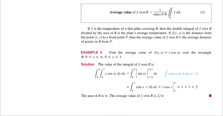 Bounded Regions in the Plane If we take f(x, y) = I