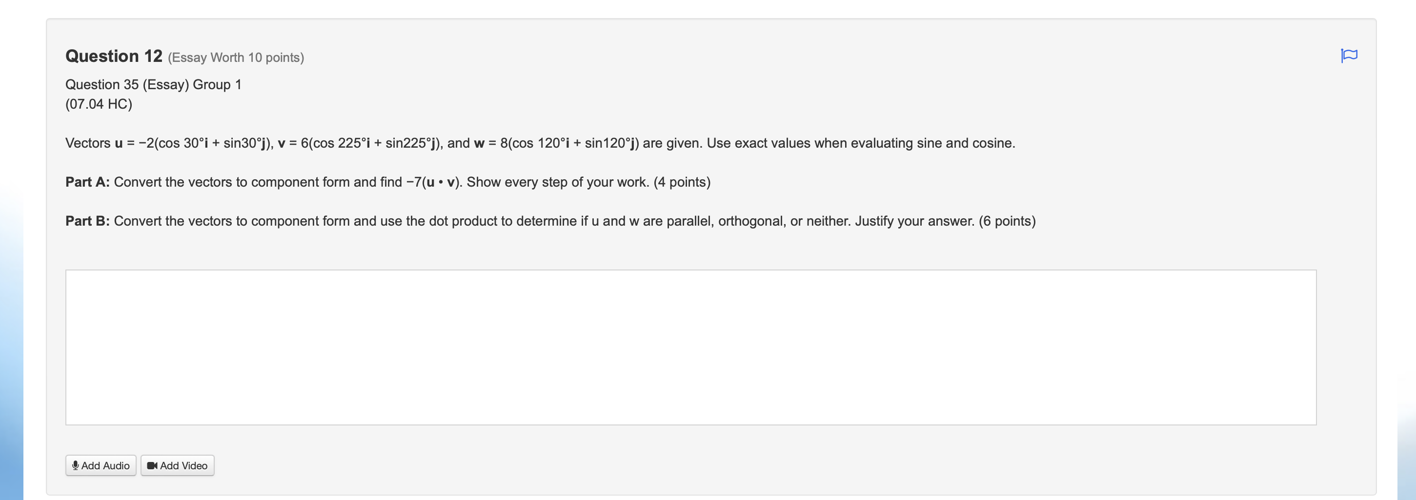of J3: and a direction of 9 = 210.964"? 0 u =