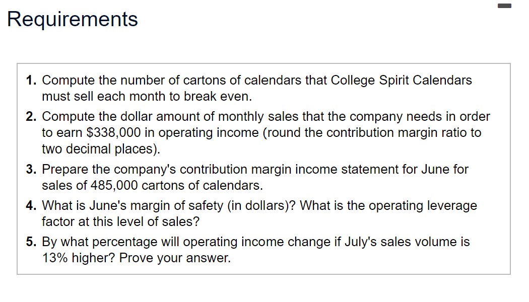 margin New total contribution margin Less: Fixed expenses New operating income vs.