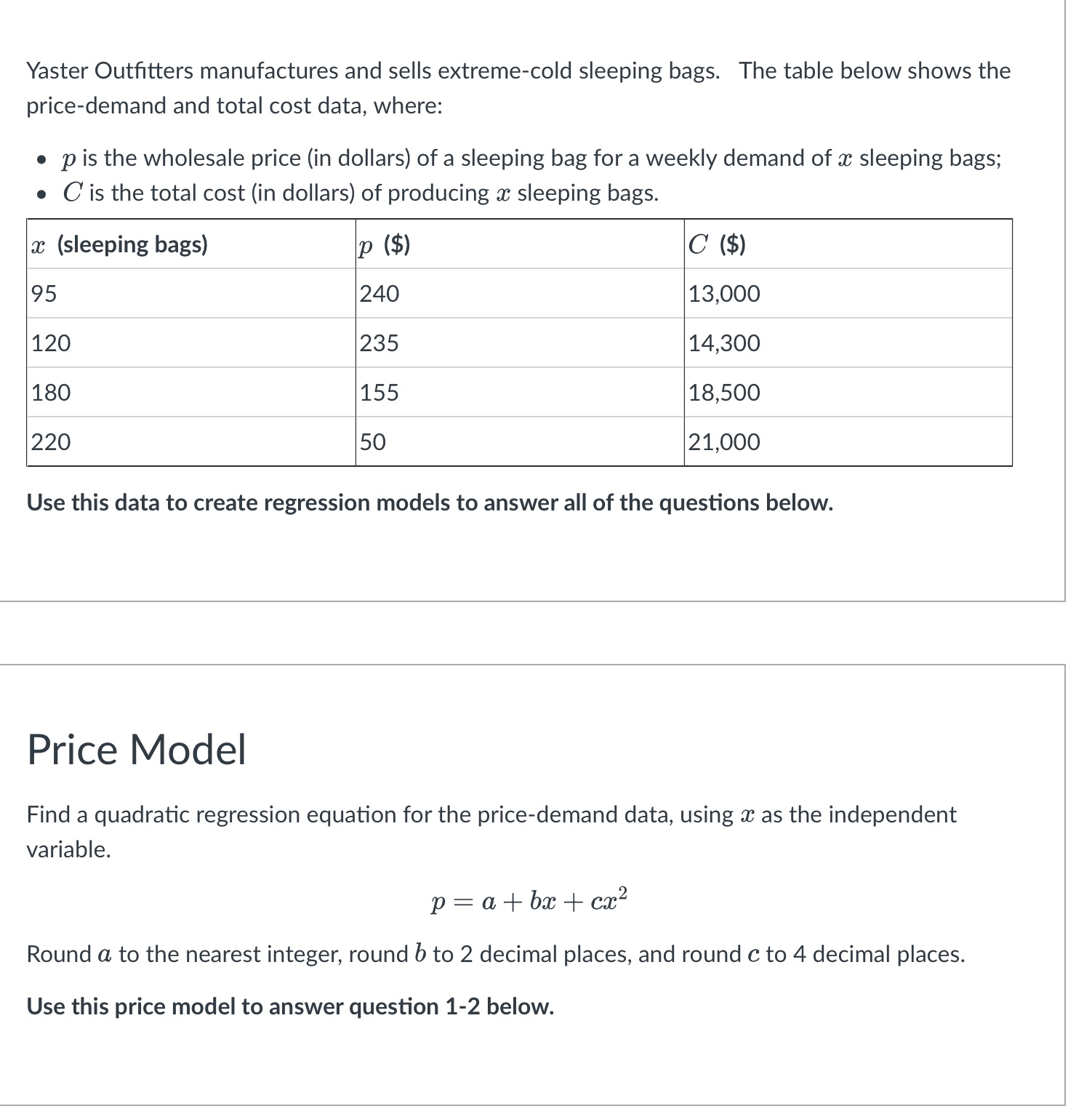 a + bar: + @132 has y intercept a. In the context