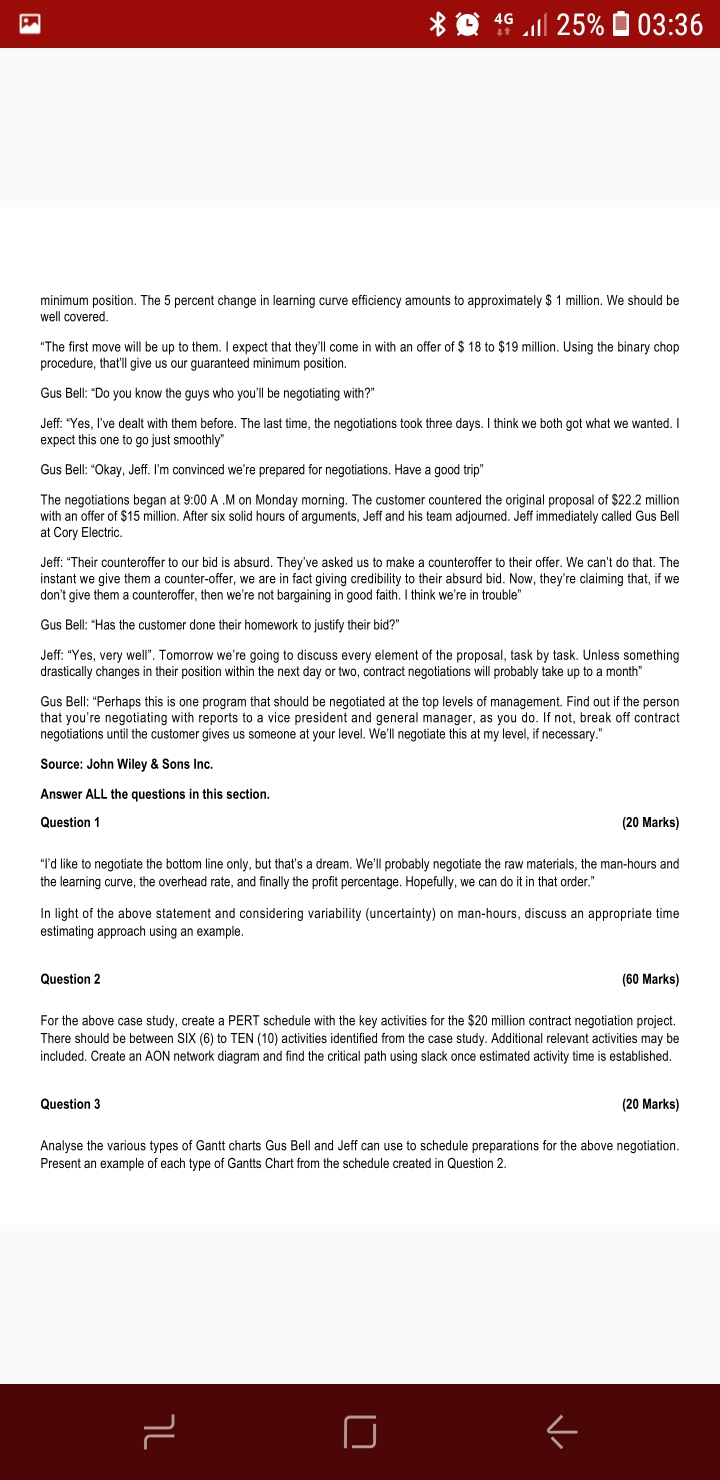  PA $ 46 25% 03:36 minimum position. The 5 percent change