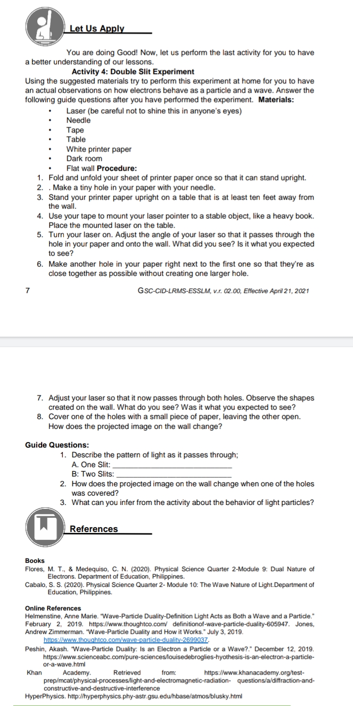 Need your help.. Let Us Apply You are doing Good! Now, let