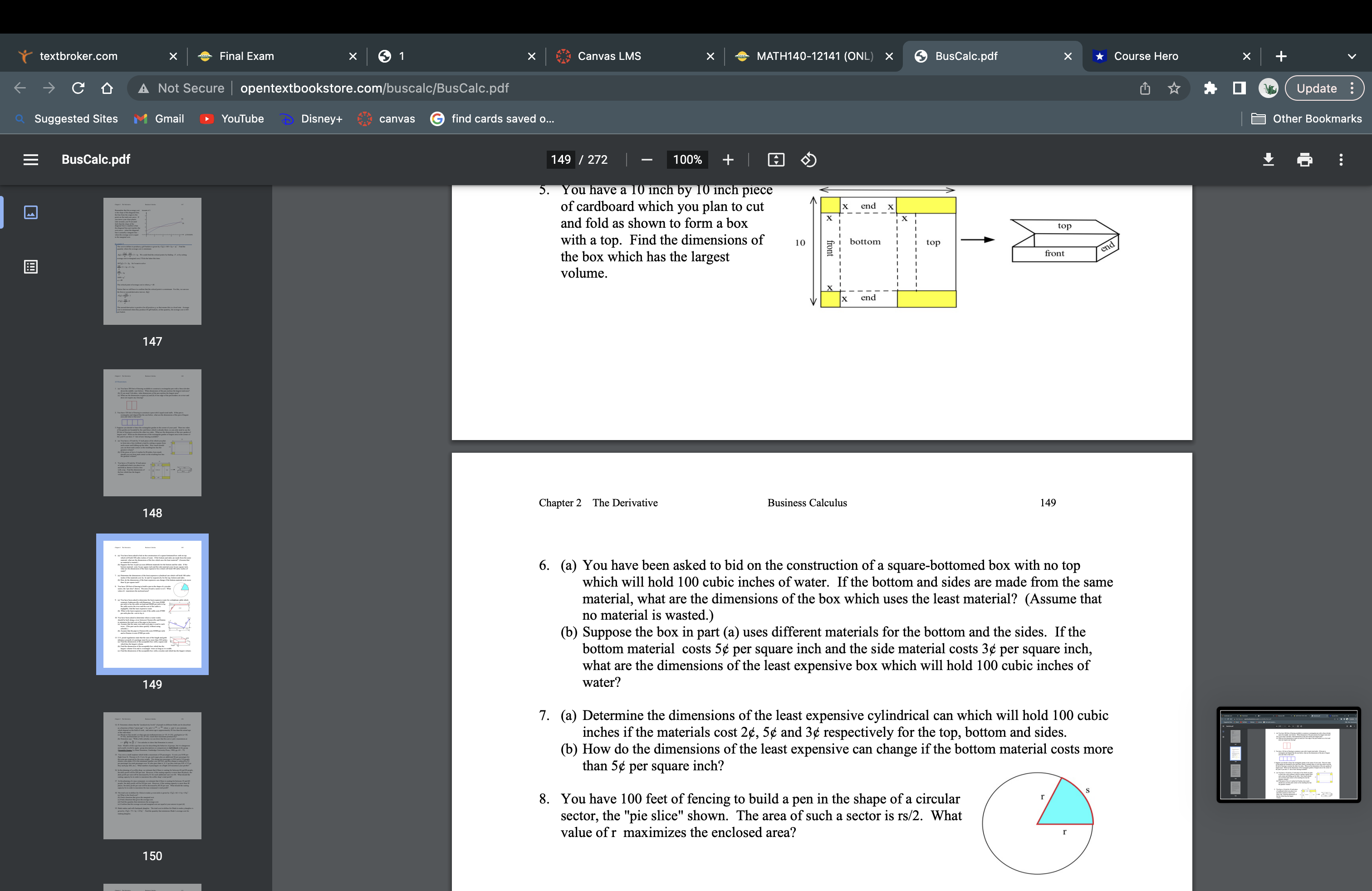 the rate of increase is smaller than last month" (b) "Our prots