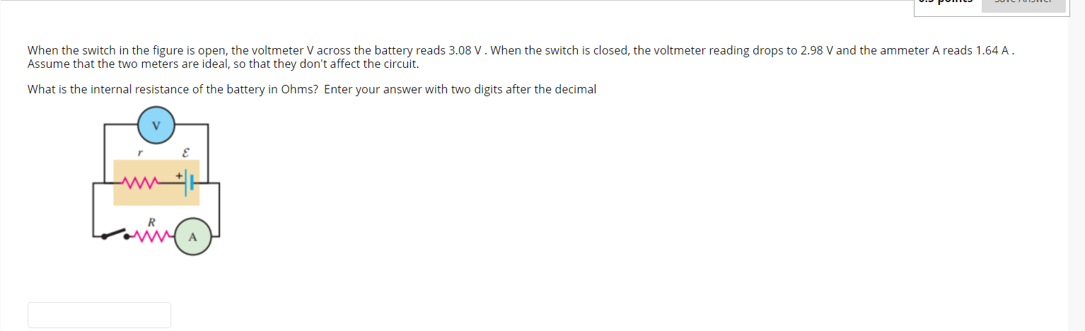 meters are ideal, so that they don't affect the circuit. What is