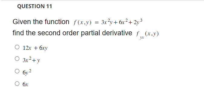 ( x, y ) = (3x2 - 2y ) 'tex. yy 80(