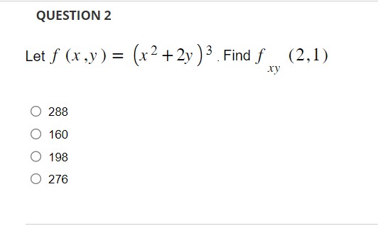 derivative j" ( 1,0) of the following function U f (X ,l'y'