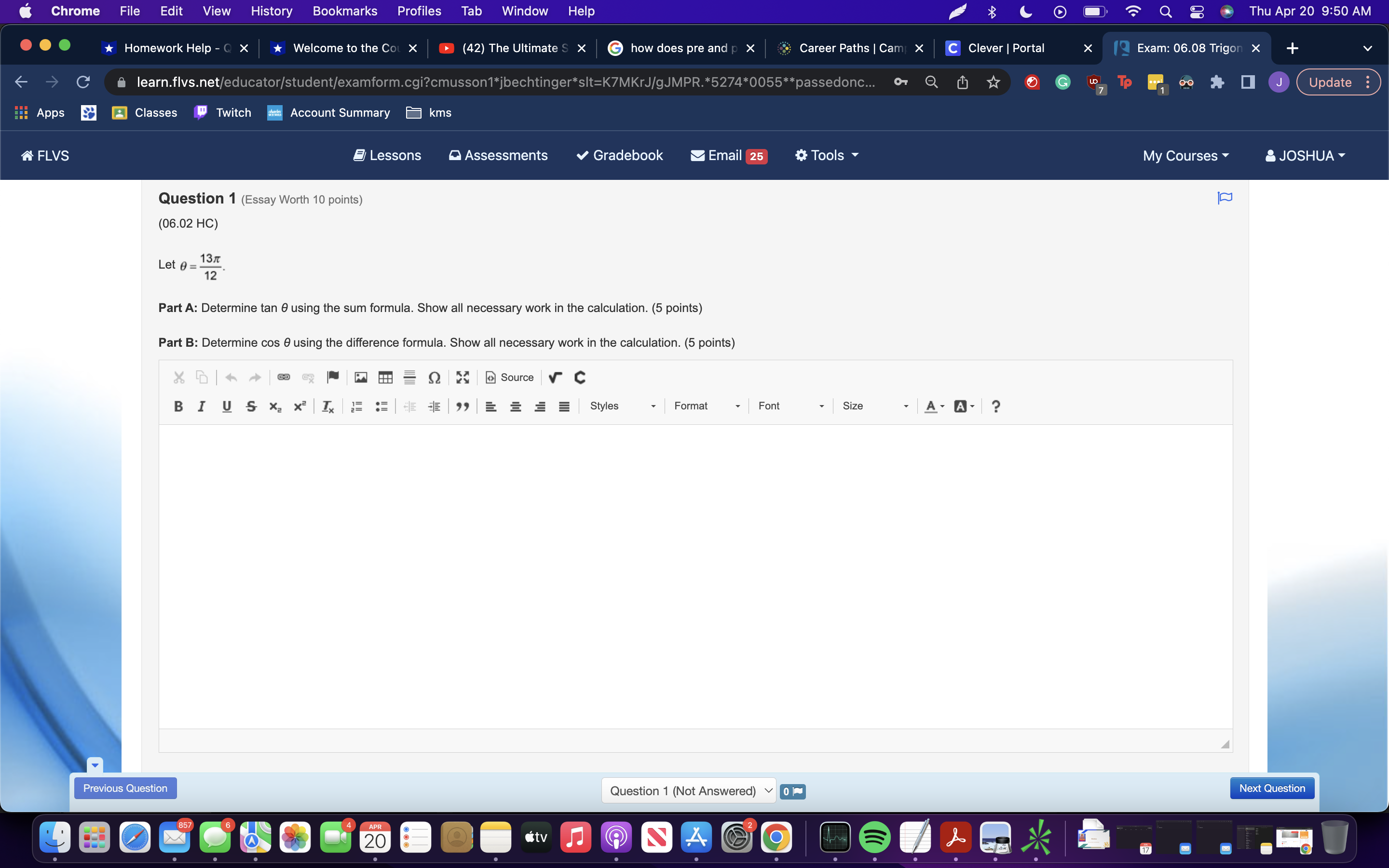 Chrome File Edit View History Bookmarks Profiles Tab Window Help B