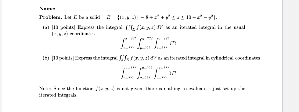 8 + $2 + 3'2 51 z 3 10 1:2 y2}. (a)