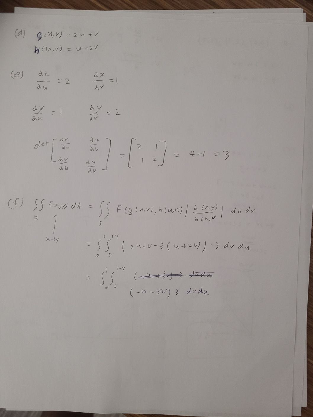 and y - 2 = -(x -1) Please notice that these lines