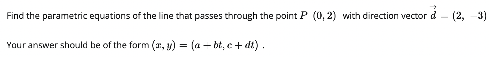 (1, 4, 3) and Q (4, 3, 4). _) Find the parametric