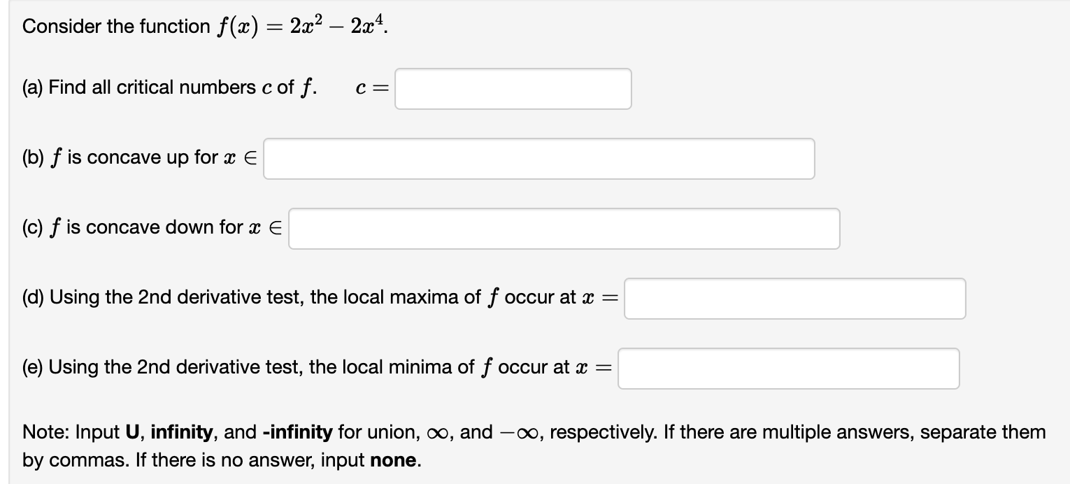 infinity, and -infinity for union, co, and 00, respectively. If there are