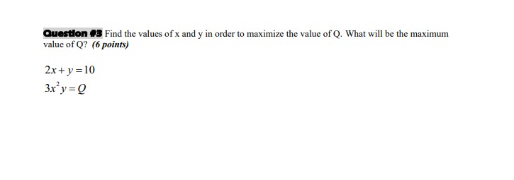each question. Question #1 Use the First Derivative Test to find all