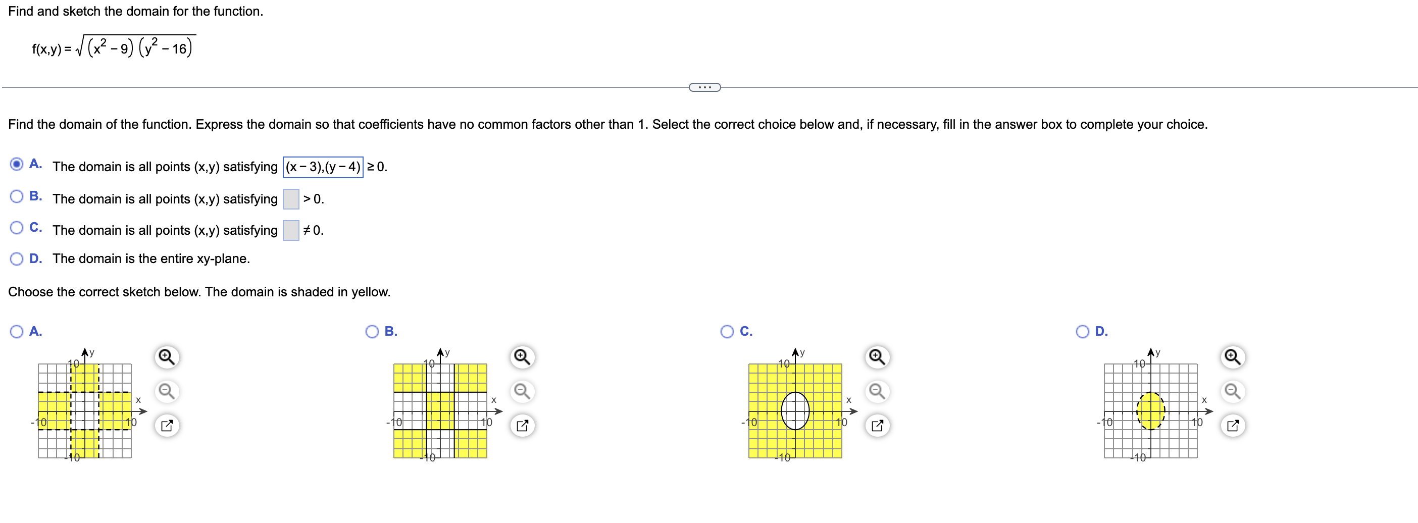 Select the correct choice below and, if necessary, fill in the answer