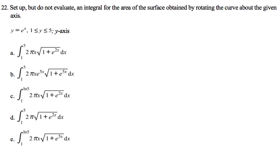 cos9x + sin9x + C e. None of these22. Set up, but